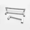 Mueble Gabinete Tubo Cuadrado de Acero Inoxidable Tirador Pequeño Cajón de Gabinete Ferretería Accesorios para Muebles Fábrica de Origen Manija de Puerta