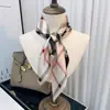 Bufanda Zhang Ruonan Bufanda para Mujer Accesorios de Moda Primavera Verano 2025 Bufanda Bufanda Cachemir Cuello Bufanda Cuadrada