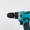 Taladro de Mano Multifuncional Transfronterizo Comercio Exterior Hogar Taladro Eléctrico de Litio de Alta Potencia Taladro Pistola Inalámbrico Recargable Destornillador Eléctrico