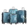 Set de Equipaje Personalizado de Fábrica con Cremalleras de Doble Capa, Ruedas Universales, Expandible, Resistente y Duradero, Set de Maletas de Viaje de Cuatro Piezas de Alta Calidad