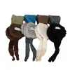 Orejeras de Invierno Gruesas, Cálidas y a Prueba de Frío con Cordones, Estilo Coreano, Bloques de Color, Bolsas para Orejas, Protección para Orejas en Ciclismo al Aire Libre, Orejeras a Prueba de Viento