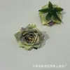 Cabeças de Flores de Rosa de Canto Revestidas Artificiais para Arranjos de Casamento, Flores Artificiais Feitas à Mão para Decoração de Casa, Atacado de Fabricantes, Decoração de Hotel