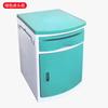 Mesa de Cabeceira Personalizada em ABS para Hospital, Clínica, Casa, Gabinete de Armazenamento com Porta-Toalhas, Mesa de Cabeceira Multifuncional