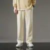 Calça Jogger Clássica Durável Simples Calça de Moletom Esportiva Casual Tendência Estilo Americano Primavera Solta Casual Algodão Longa para Homens