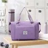 Bolsa de Equipaje Plegable para Viajes al Aire Libre, para Mujer, Viajes Cortos, Portátil, Super Gran Capacidad, Ligera, para Parto, Viaje de Negocios, Bolsa de Almacenamiento de Equipaje