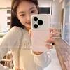 Adecuado para funda de teléfono Huawei Pura9080Pro, protección de borde completo, nuevo diseño anti-caída de dibujos animados, conejo de placa de lunares rosas para mujer