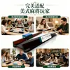 Mahjong Americano Magnético de Acrílico Más Vendido Transfronterizo Regla Empujadora de Mahjong Organizador Transparente de Tarjetas de Juego Estante de Mahjong para el Hogar