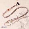 Cordão para pingente de alta qualidade trançado com fio de Jade Wenyi corda para pescoço masculina e feminina simples corda de colar de jade atacado