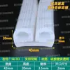 Tira de vedação de silicone tipo E, tira de silicone de grau alimentício resistente à temperatura, tira de vedação à prova de poeira e à prova d'água para portas de forno, vaporizador e secadora