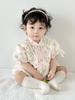Ropa de verano para bebé, vestido envolvente de verano para niña recién nacida, princesa, luna llena de cien días, ropa de escalada bonita para salir de un año