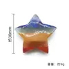 Cristal Natural Amatista Jade Piedra Colorida Gema Natural Empalme Artesanía Colgante Adornos Suministro Transfronterizo