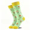 Nuevos Calcetines Creativos de Moda Otoño e Invierno con Estampado de Animales para Hombres y Mujeres, Calcetines de Algodón de Caña Media Modernos y Únicos