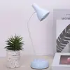 Nova lâmpada de mesa LED para leitura de cabeceira de dormitório estudantil, lâmpada de mesa para quarto, dobrável com clipe, recarregável por USB