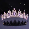 Coroa de Cerimônia para Adultos Coroa de Noiva Acessórios de Cabeça para Casamento Europeu Aniversário Cerimônia para Adultos Performance Versátil Acessórios de Cabelo de Cristal
