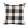 Almofada xadrez de algodão de poliéster fronha de Natal Modern Simple Amazon Home Pillow Buffalo Plaid Almofada Fornecimento Direto