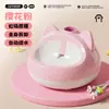 Dispensador de Agua Automático para Gatos, Alimentado por Gravedad, No Eléctrico, Material PP, Desmontable y Lavable, Utensilio de Alimentación para Gatos de Gran Capacidad de 3L