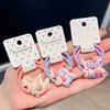 Paquete de 2 Lindos Pasadores para el Cabello de Cachorro de Dibujos Animados en Color Crema, Dulces Accesorios Elásticos para el Cabello Estilo Coreano, Estilo Nuevo