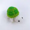 Chaveiro Tartaruga Fofa Transfronteiriço Mini Tartaruga Boneca Crochê de Fio Boneca Pequena Criativa Chaveiro Fofo
