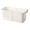 Cesta Suspensa Retrátil para Casa, Cesta de Armazenamento Multifuncional para Itens Atrás da Cadeira, Cesta de Armazenamento de Lanches para Quarto de Estudante ao Lado da Cama
