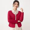 Forro de plumón ligero Modelo Nuevo 2026 Chaqueta de plumón ligera a prueba de frío para mujer Cuello en V Ropa interior y exterior Otoño e Invierno Chaqueta laminada