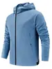 Chaqueta Fina con Capucha de Otoño, Chaqueta Deportiva para Exteriores, Ropa de Trabajo, Chaqueta Personalizada Cortavientos e Impermeable, Ligera