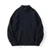 Yidao Vintage 25 Otoño e Invierno Nuevos Productos Estilo Perezoso Casual Cardigan con Cremallera Casual Holgado para Hombre Más Fácil de Combinar Chaqueta de Punto