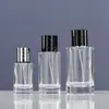 Atacado Frasco de Perfume 30ml, Grande Capacidade 100ml Múltiplas Especificações Frasco de Vidro com Rosca, Frasco Spray Cilíndrico Quadrado Plano