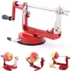 Pelador, pelador de frutas, pelador de manzanas, pelador de peras, máquina peladora totalmente automática, pelador doméstico multifuncional, cuchillo pelador de manivela