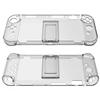 Funda Cristal Dividida Switch Oled Funda Cristal Switch Oled con Soporte Funda Protectora Ns Oled
