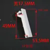 Placa Actuadora C45 Caja de Distribución PZ30 Deflector de Plástico Pieza de Relleno para Interruptor Automático Ranura Vacía Pieza de Repuesto de Placa Actuadora Integrada 1P Medio P