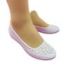 Zapatos de enfermera de una sola palabra para mujer, zapatos planos de cuña de verano blancos para mujer, nuevos zapatos de belleza de estilo coreano 2021, zapatos blancos de madre ahuecados