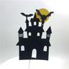 Castelo decoração do bolo menina coração princesa príncipe conto de fadas romântico plug-in aniversário assar sobremesa bandeira da mesa