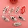Nueva Etiqueta de Plumón Transparente Bolsa de Plumón Inflable Venta al por Mayor Personalización Se Puede Imprimir con Logo Chaqueta de Plumón Etiqueta Inflable de PVC