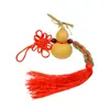 Nuevo Producto en Stock del Fabricante: Dinero de los Cinco Emperadores Calabaza Natural Colgante de Puerta, Decoración de Puerta para Inauguración de Casa
