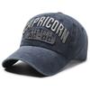 Gorra de béisbol de copa blanda lavada estilo europeo y americano para mujer, nueva gorra con visera combinable para todo, sombrero de sol de ocio al aire libre para hombre para las cuatro estaciones