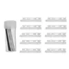 Hoja de Acero Inoxidable para Depilar Cejas con Red de Microprotección, Herramienta para Recortar Cejas con Red Protectora, Depilador de Cejas Plegable, Mini Plegable Portátil