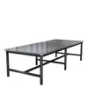 Mesa Retangular de Aço Inoxidável Armário de Cozinha Mesa de Embalagem Comercial Mesa de Trabalho Doméstica Mesa de Aço Inoxidável