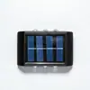 Novas Luzes Solares para Decoração de Parede Externa, Iluminação de Muro de Cerca, Nova Atmosfera de Iluminação para Cima e para Baixo Luzes Solares