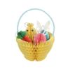 Venta al por mayor de fábrica colgante de conejo de panal transfronterizo de Pascua colgante para fiesta navideña colgante de artesanía de papel