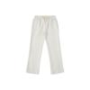 Pantalones de chándal cleanfit con corte lateral, color Gris Nieve, versión de rizo, antipelusa, corte fluido, tipo cimitarra