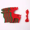 Producción Transfronteriza de Suministros Navideños Posavasos de Fieltro. Soporte para posavasos de fieltro personalizados con forma de copo de nieve para árbol de Navidad
