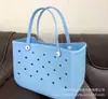 Lindos accesorios para vacaciones de verano, bolso de hombro de EVA, bolso de playa mini de gelatina DIY, bolso de mano