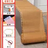 Material de Rattan imita malha trançada natural para decoração de painel de teto, tapete de rattan com padrão hexagonal ou octogonal, móveis, moldura de porta, tela