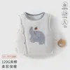 Colete de bebê para outono e inverno, peça externa para bebês, colete infantil acolchoado e espesso, colete acolchoado quente para meninas e meninos