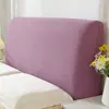 Funda de Mesita de Noche Estilo Europeo Completamente Suave Acolchada Nuevo Estilo 2026 Elástica a Prueba de Polvo Todas las Estaciones Universal Tela de Funda de Respaldo para Mesita de Noche de Madera