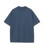 Camiseta de Manga Corta de Color Sólido con Cuello Redondo, Estilo Trendy Oversize con Hombros Caídos, 230g Algodón Puro para Hombre, Talla Europea Transfronteriza Manga Corta Personalizada