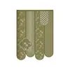 Cortina de Puerta Irregular Imitación Lino Nuevo Estilo Chino Patrón Floral y de Pájaros Cortina Hueca para Puerta Dormitorio Sala de Estar Vestíbulo Cortina Divisoria Venta al por Mayor