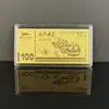 Año del Dragón Conmemorativa de Año Nuevo billete de oro compañía de seguros apertura de Año Nuevo regalo rojo zodíaco del año del dragón billete de oro imprimible LOGOTIPO
