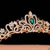 Corona de Novia Barroca Transfronteriza Europea y Americana Estilo Nuevo Aleación Tocado Venta al por Mayor Lujo Estilo Palacio