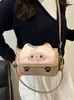 [Gatinho de Pão Assado] Nova Bolsa Doce Fofa para Mulheres Linda Bolsa de Mão Exquisito Urso Boa Bolsa Transversal de Ombro